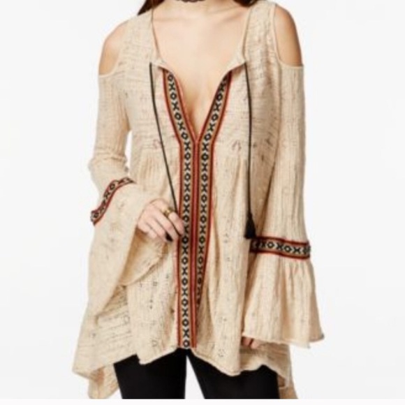 Free People Tops - Free people open shoulder tunic